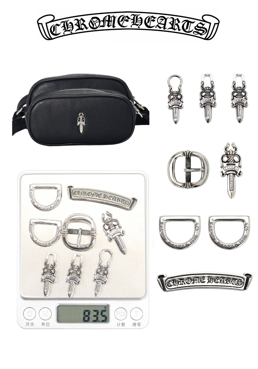 Chrome Hearts Double Pocket Camera Bag 크롬하츠 더블 포켓 카메라 백 26