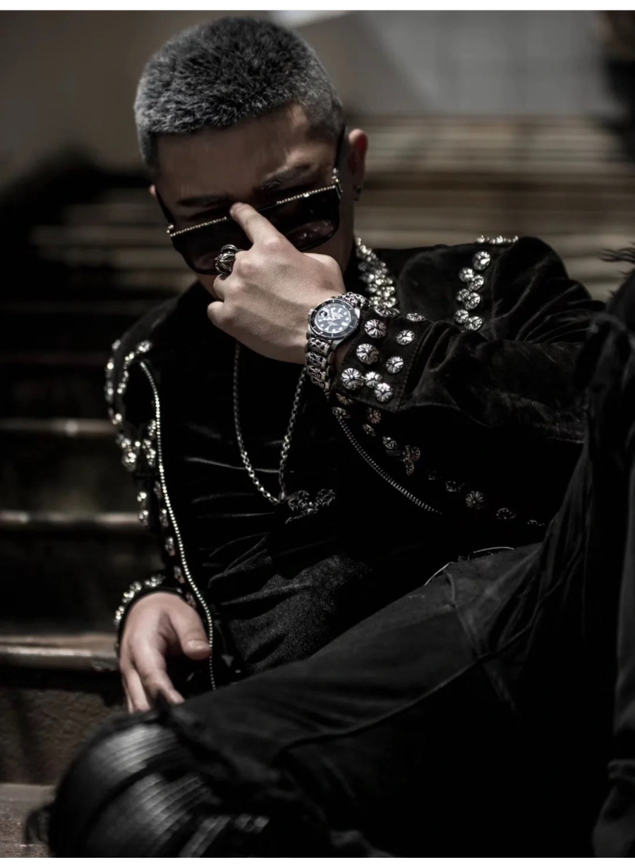 Chrome Hearts & Rolex Roller Bracelet 크롬하츠 & 롤렉스 롤러 팔찌 2