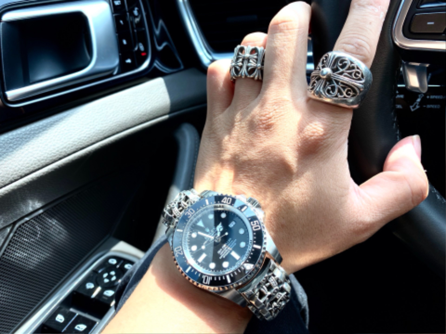 Chrome Hearts & Rolex Roller Bracelet 크롬하츠 & 롤렉스 롤러 팔찌 3