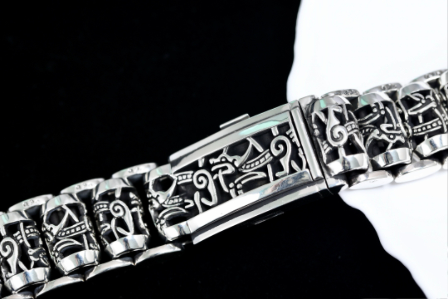 Chrome Hearts & Rolex Roller Bracelet 크롬하츠 & 롤렉스 롤러 팔찌 9