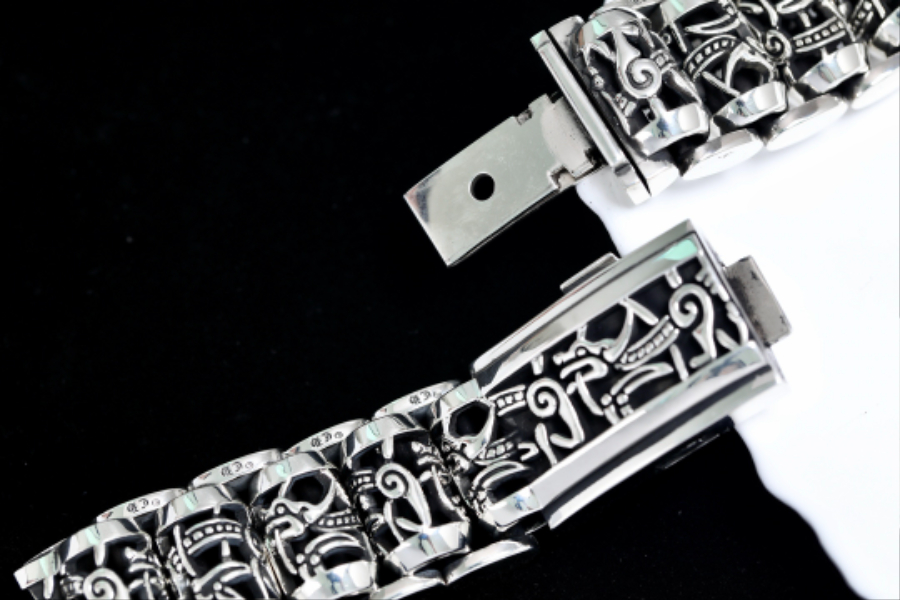 Chrome Hearts & Rolex Roller Bracelet 크롬하츠 & 롤렉스 롤러 팔찌 12