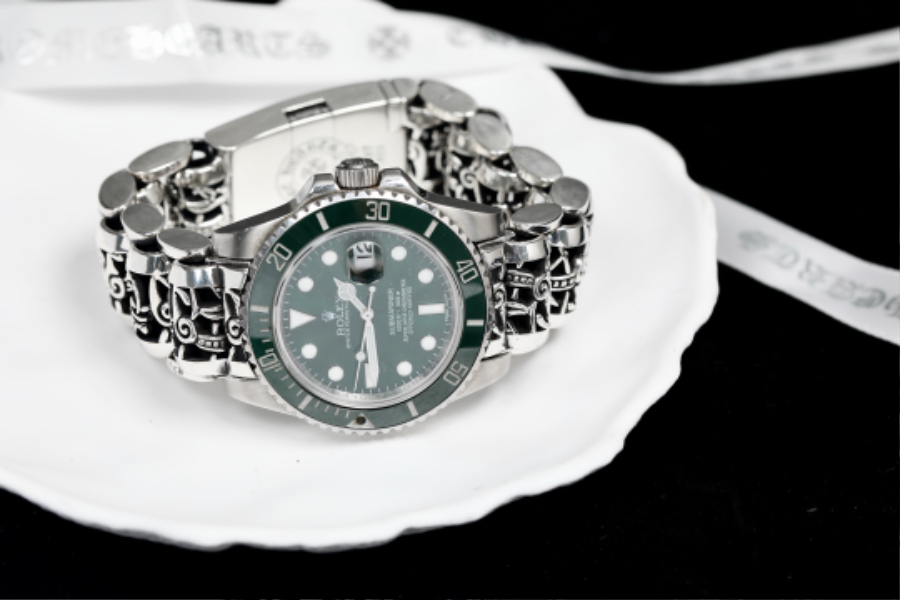 Chrome Hearts & Rolex Roller Bracelet 크롬하츠 & 롤렉스 롤러 팔찌 15