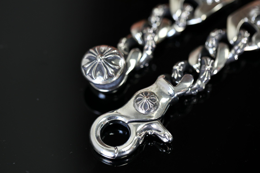 Chrome Hearts H045 Hook Floral Link Bracelet 크롬하츠 훅 플로럴 링크 브레이슬릿 12
