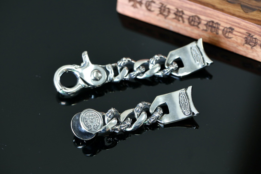 Chrome Hearts H045 Hook Floral Link Bracelet 크롬하츠 훅 플로럴 링크 브레이슬릿 13