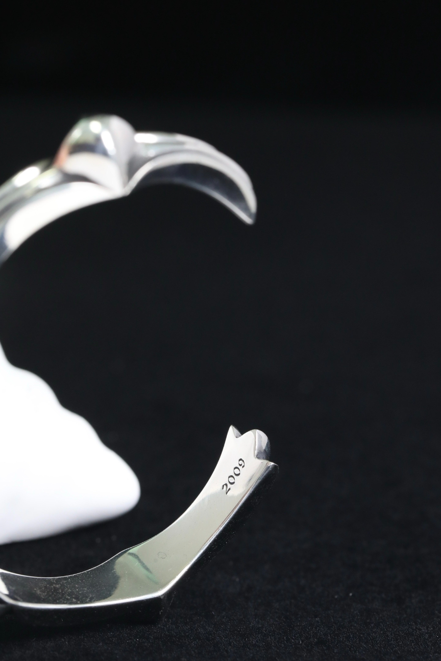 Chrome Hearts H072 Fishbone Open Cuff Bracelet 크롬하츠 피시본 오픈 커프 브레이슬릿 12