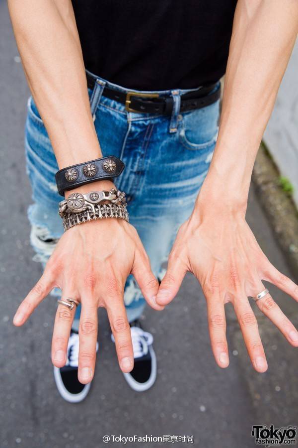 Chrome Hearts H019 Cross Cemetery Bangle Bracelet 크롬하츠 크로스 세메터리 뱅글 브레이슬릿 3