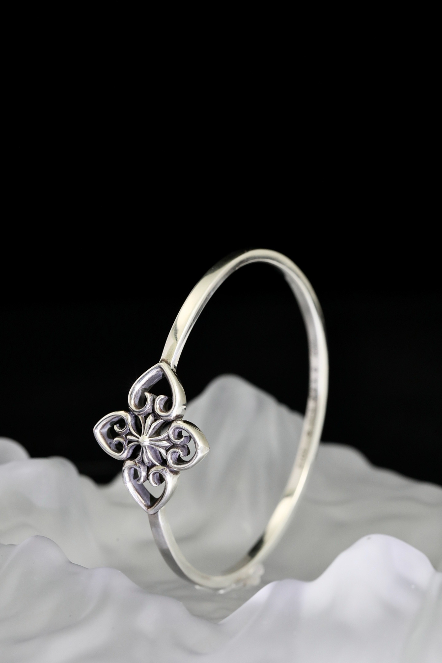 Chrome Hearts H048 Cross Open Bangle Bracelet 크롬하츠 크로스 오픈 뱅글 브레이슬릿 11