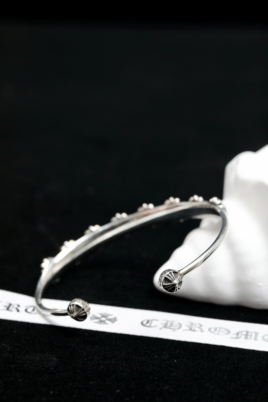 Chrome Hearts H042 Cross Open Cuff Bracelet 크롬하츠 크로스 오픈 커프 브레이슬릿 12