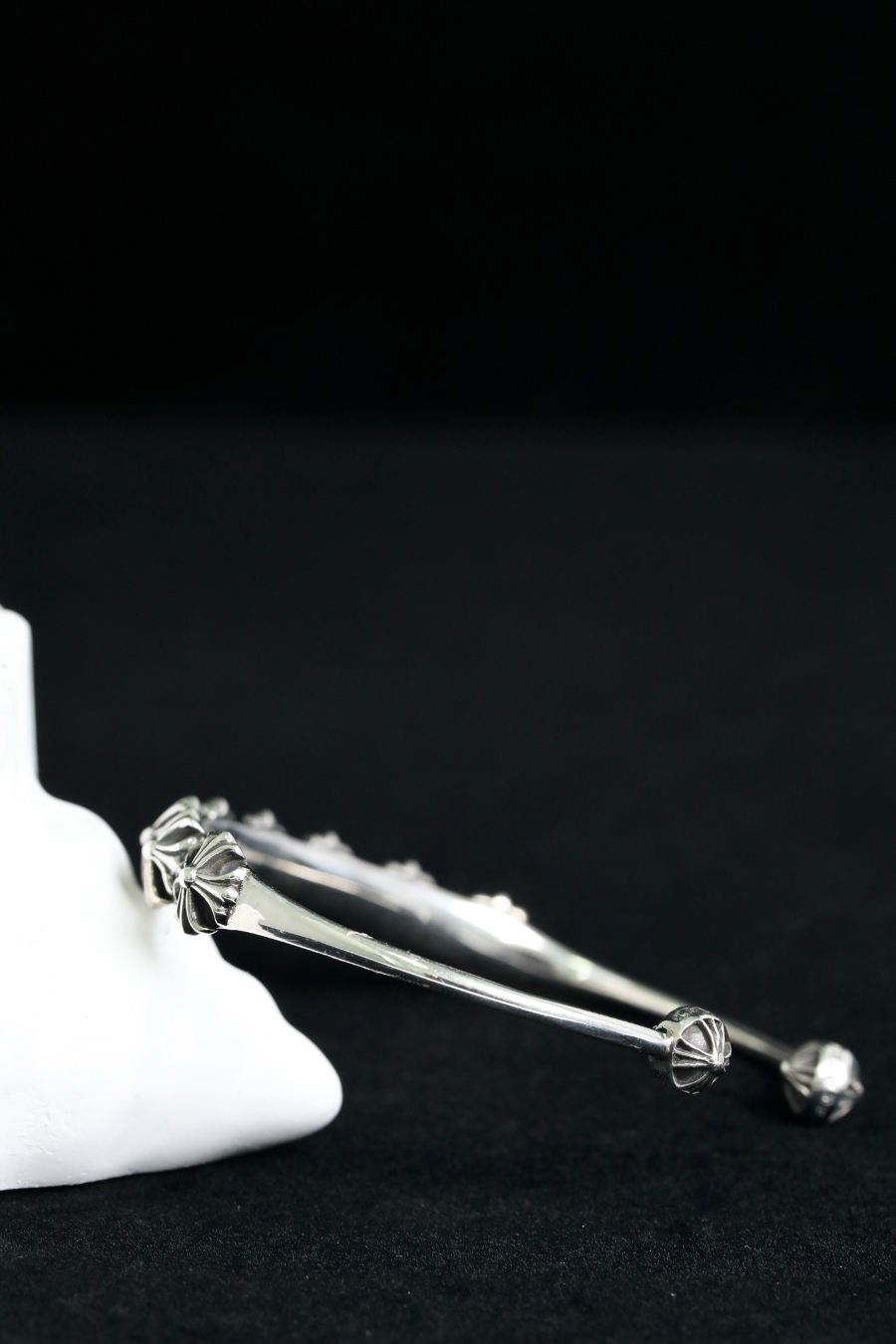 Chrome Hearts H042 Cross Open Cuff Bracelet 크롬하츠 크로스 오픈 커프 브레이슬릿 15