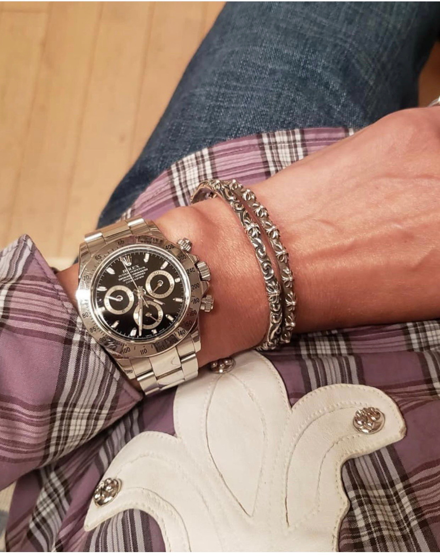 Chrome Hearts H010 Multi Cross Open Cuff Bracelet 크롬하츠 멀티 크로스 오픈 커프 브레이슬릿 5