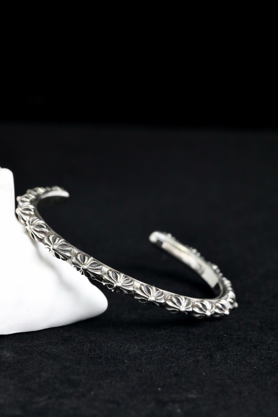 Chrome Hearts H010 Multi Cross Open Cuff Bracelet 크롬하츠 멀티 크로스 오픈 커프 브레이슬릿 13