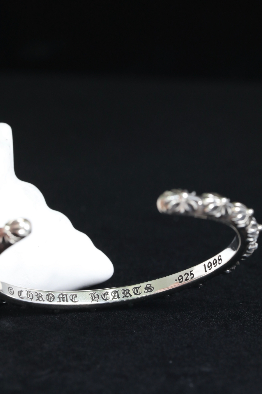 Chrome Hearts H010 Multi Cross Open Cuff Bracelet 크롬하츠 멀티 크로스 오픈 커프 브레이슬릿 17