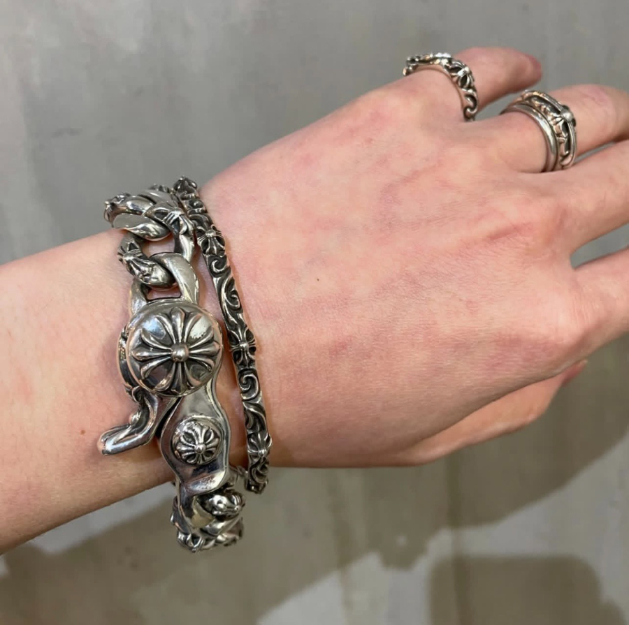 Chrome Hearts SBT Cuff Bracelet 크롬하츠 SBT 커프 브레이슬릿 5