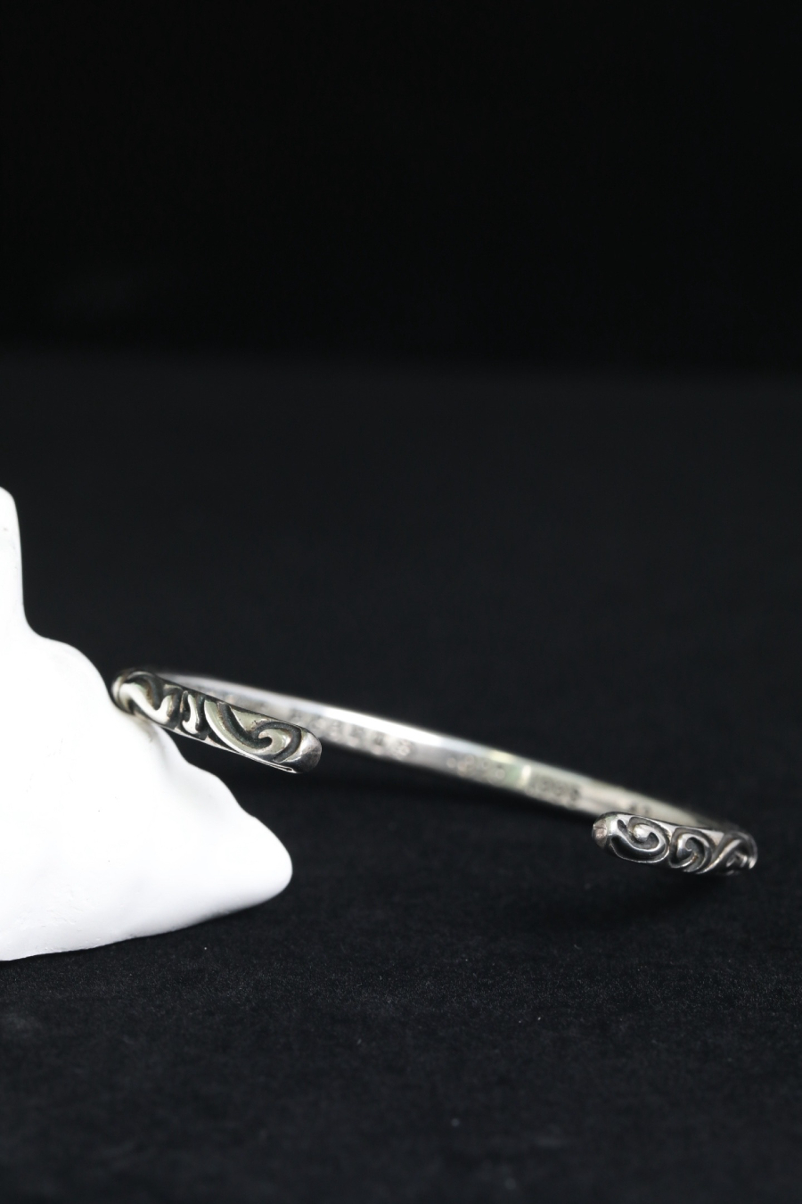 Chrome Hearts Floral Open Cuff Bracelet 크롬하츠 플로럴 오픈 커프 브레이슬릿 12