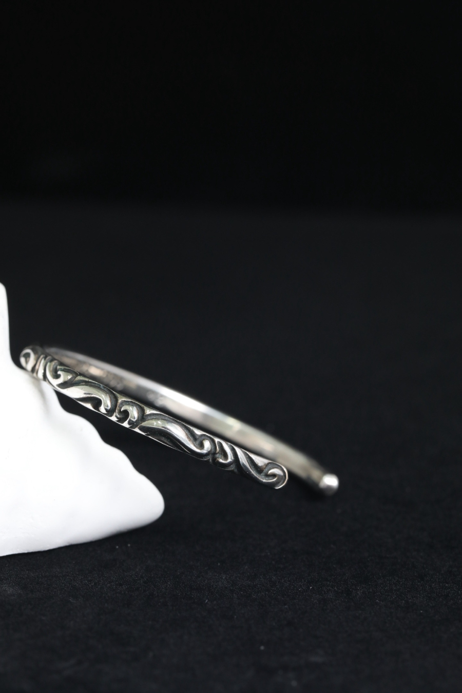 Chrome Hearts Floral Open Cuff Bracelet 크롬하츠 플로럴 오픈 커프 브레이슬릿 13