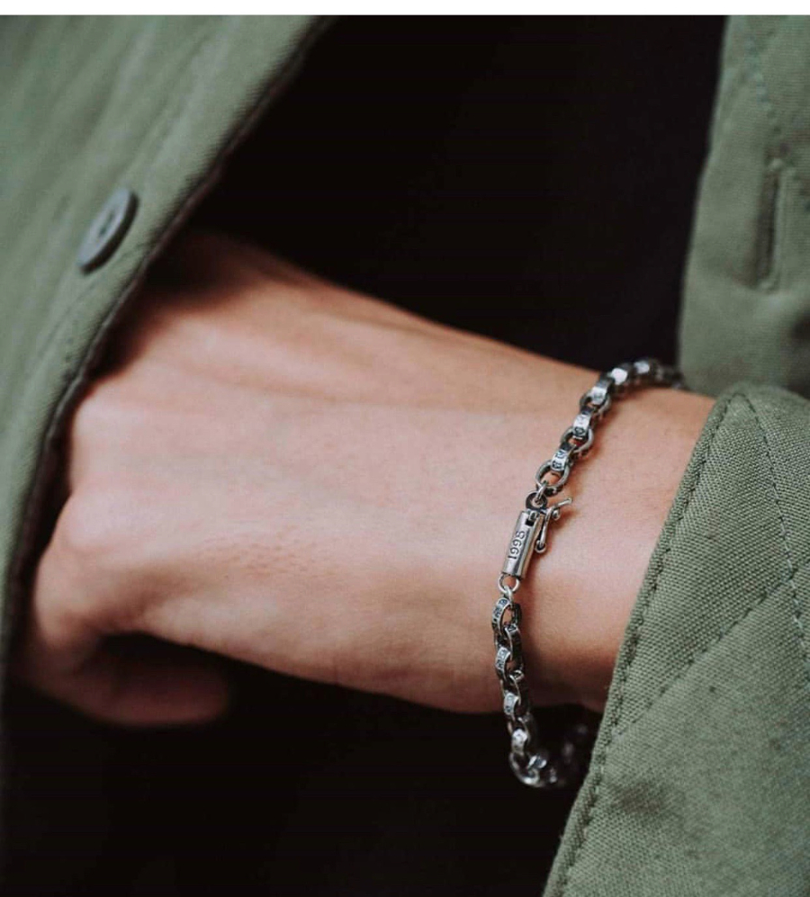 Chrome Hearts Alphabet Chain Bracelet 크롬하츠 알파벳 체인 브레이슬릿 4