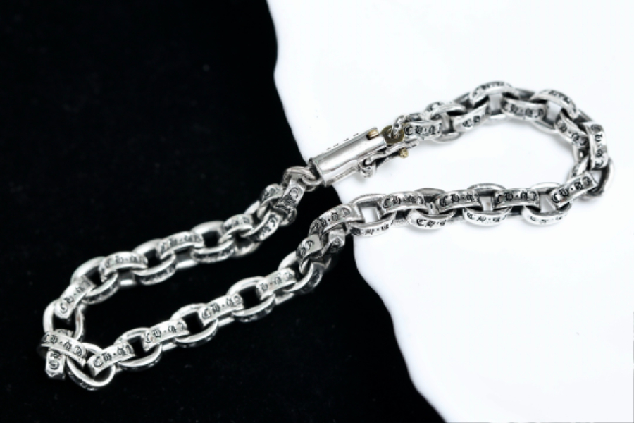 Chrome Hearts Alphabet Chain Bracelet 크롬하츠 알파벳 체인 브레이슬릿 15