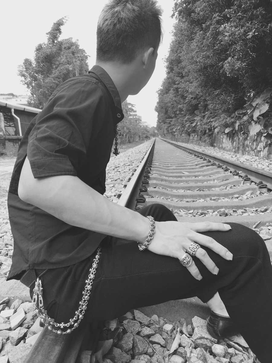 Chrome Hearts Double Round Link Bracelet 크롬하츠 더블 라운드 링크 브레이슬릿 3