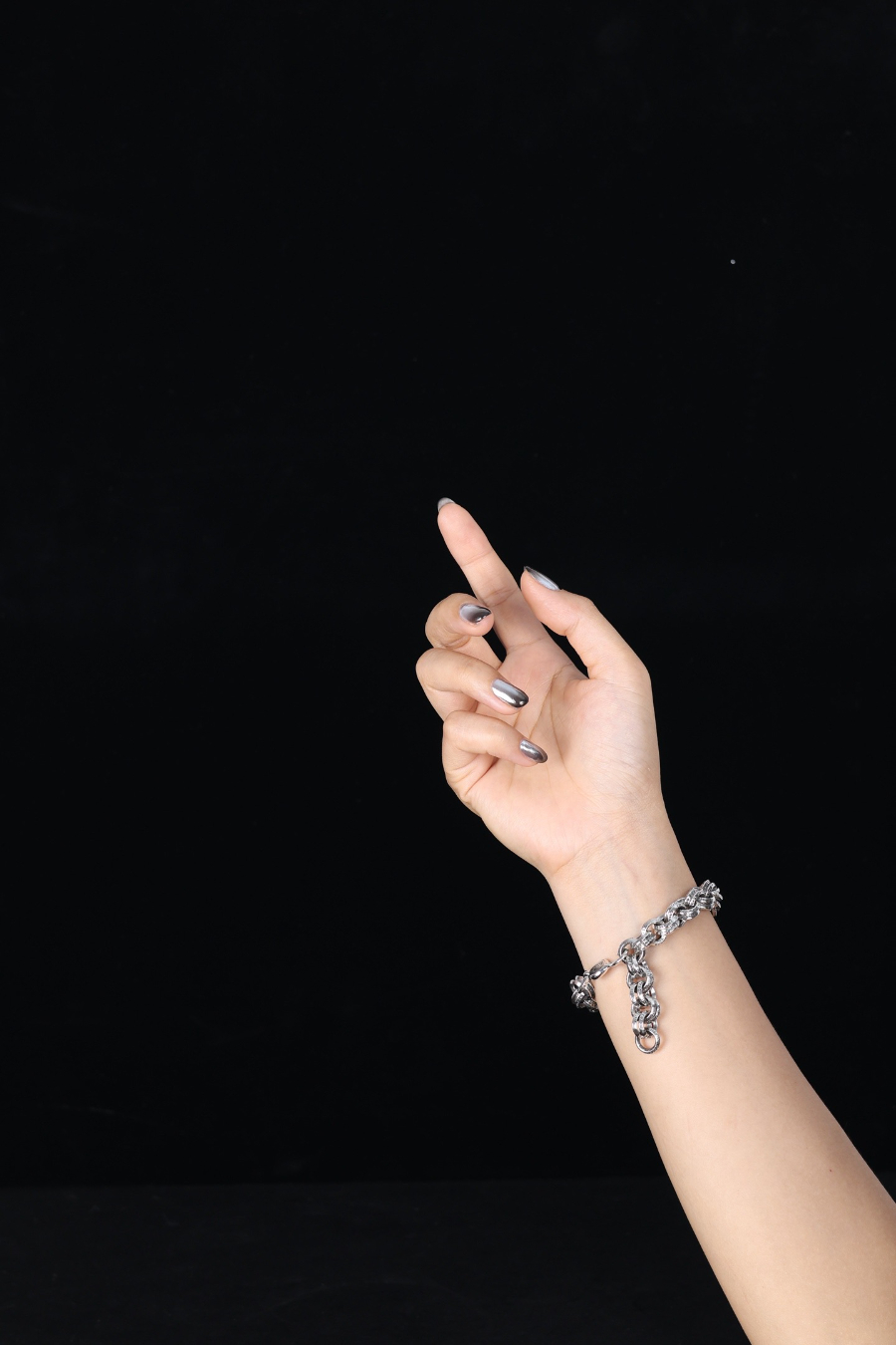 Chrome Hearts Double Round Link Bracelet 크롬하츠 더블 라운드 링크 브레이슬릿 6