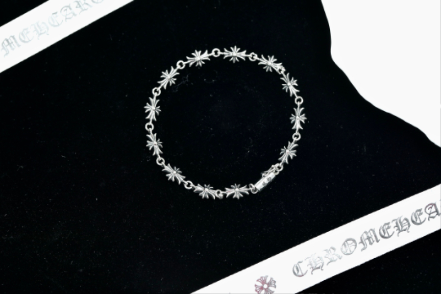 Chrome Hearts Small Cross Bracelet 크롬하츠 스몰 크로스 브레이슬릿 8
