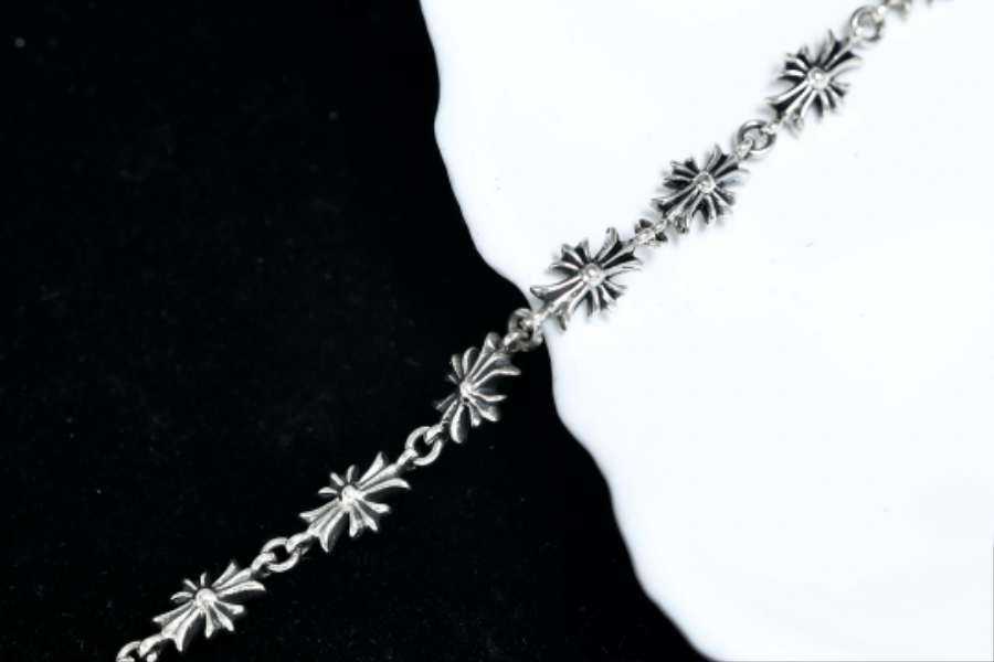 Chrome Hearts Small Cross Bracelet 크롬하츠 스몰 크로스 브레이슬릿 11