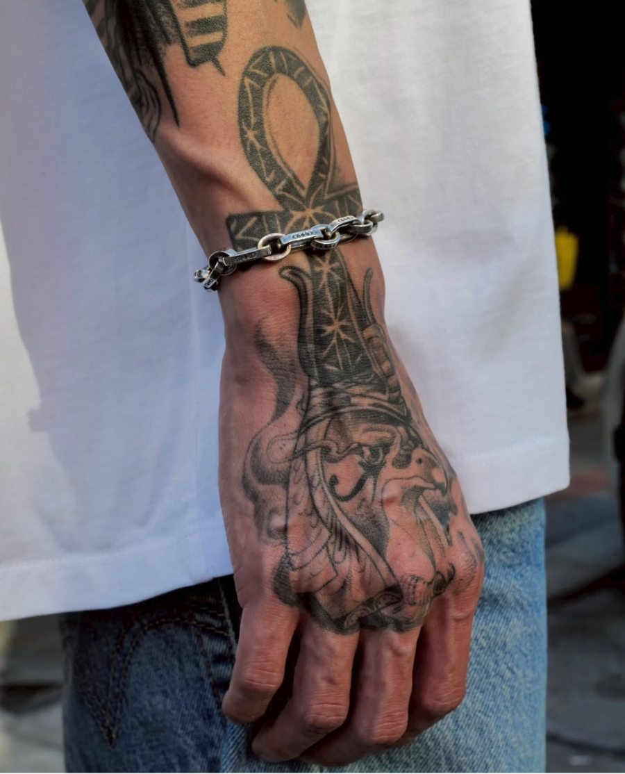 Chrome Hearts Paper E Chain Bracelet 크롬하츠 페이퍼 E 체인 브레이슬릿 5