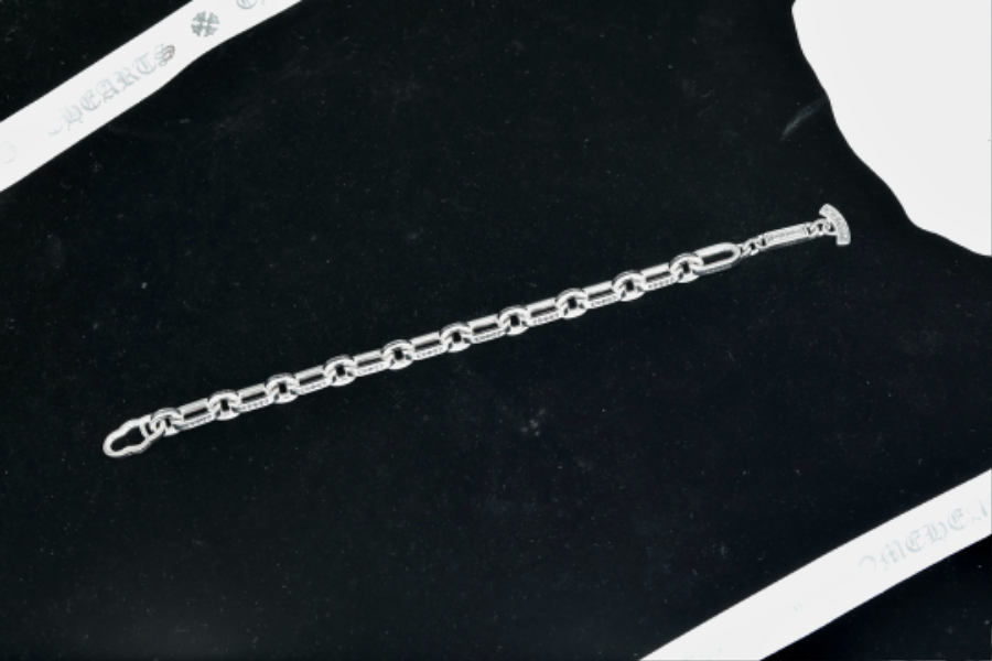 Chrome Hearts Paper E Chain Bracelet 크롬하츠 페이퍼 E 체인 브레이슬릿 10