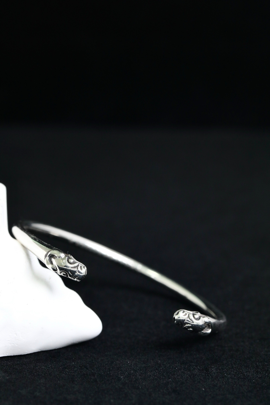 Chrome Hearts Double Dragon Open Bangle 크롬하츠 더블 드래곤 오픈 뱅글 8