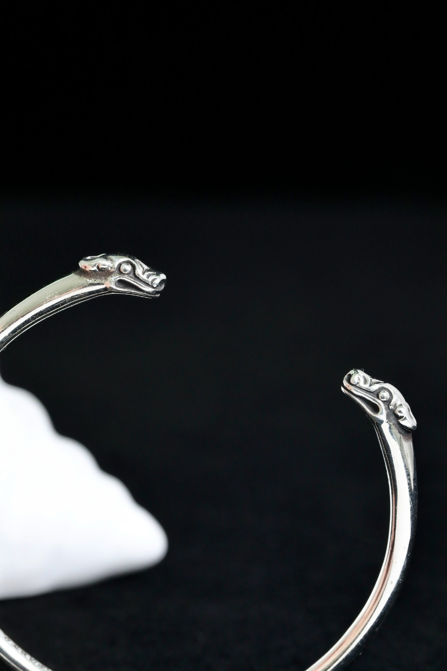 Chrome Hearts Double Dragon Open Bangle 크롬하츠 더블 드래곤 오픈 뱅글 12