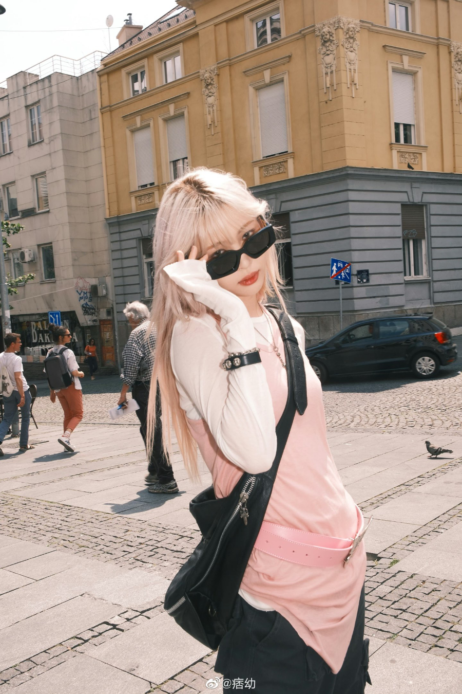 Chrome Hearts Cross Round Stud Leather Bracelet 크롬하츠 크로스 라운드 스터드 레더 브레이슬릿 3