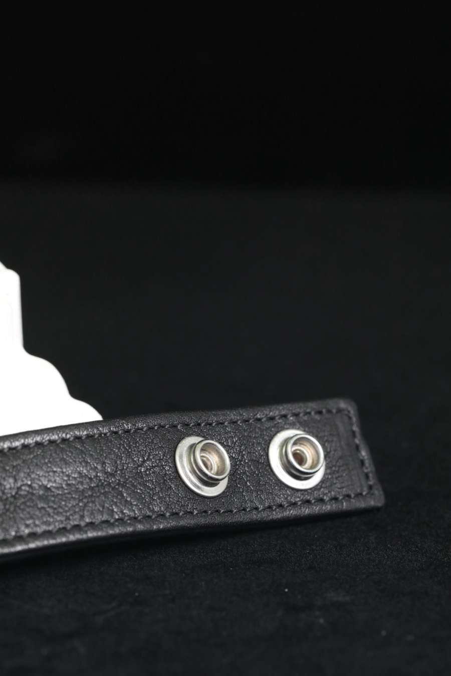 Chrome Hearts Cross Round Stud Leather Bracelet 크롬하츠 크로스 라운드 스터드 레더 브레이슬릿 15