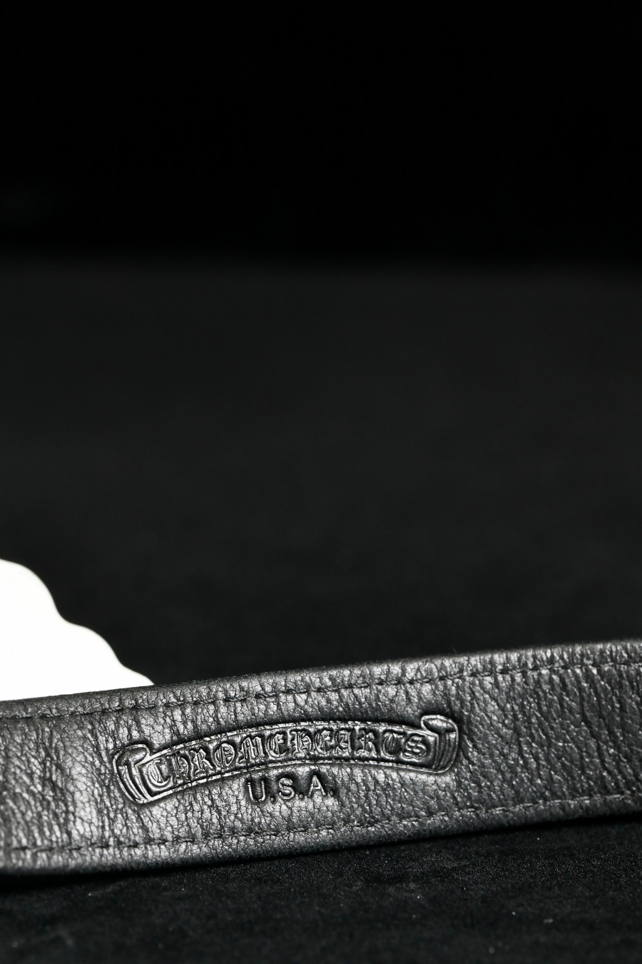 Chrome Hearts Square Cross Stud Leather Bracelet 크롬하츠 스퀘어 크로스 스터드 레더 브레이슬릿 14