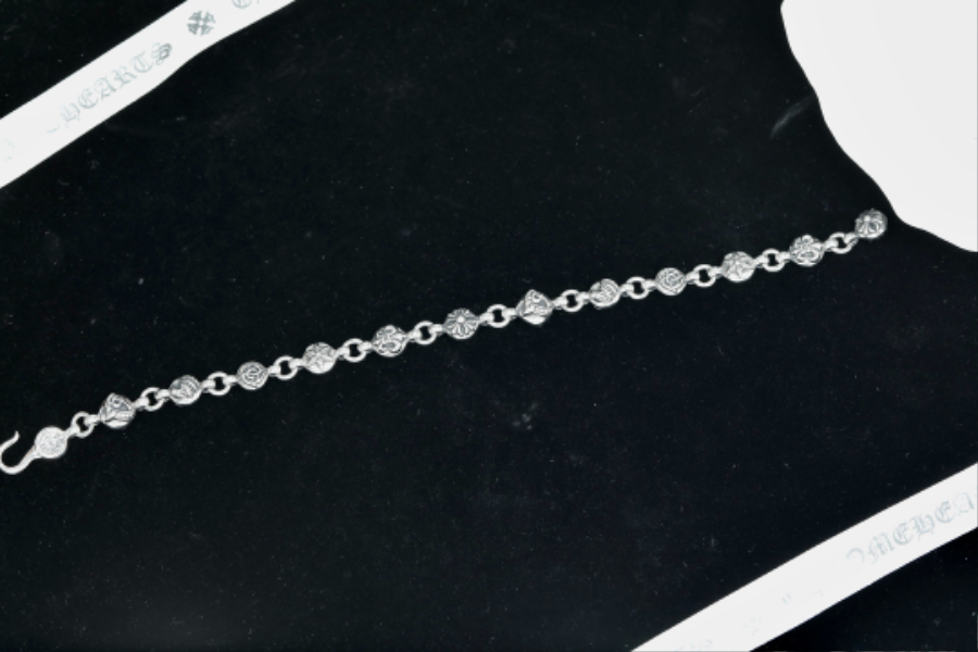 Chrome Hearts Mixed Motif Bead Bracelet 크롬하츠 믹스 모티브 라운드 비즈 팔찌 11