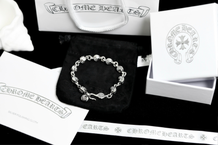 Chrome Hearts Claw Round Bead Bracelet 크롬하츠 이글클로(발톱) 원형 비즈 팔찌 1