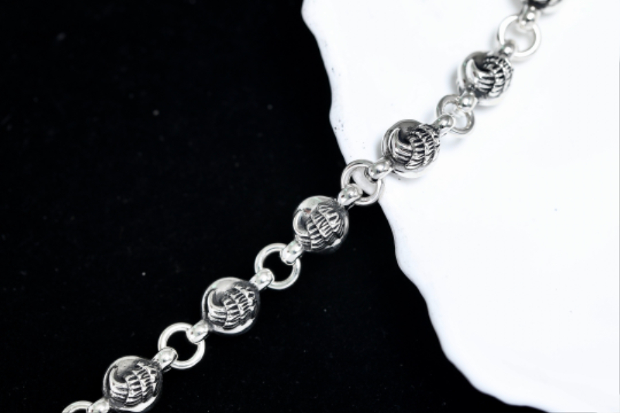 Chrome Hearts Claw Round Bead Bracelet 크롬하츠 이글클로(발톱) 원형 비즈 팔찌 8