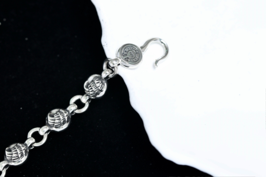 Chrome Hearts Claw Round Bead Bracelet 크롬하츠 이글클로(발톱) 원형 비즈 팔찌 10