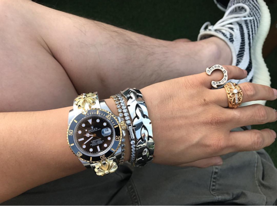 Chrome Hearts Flame Chain Bracelet 크롬하츠 플레임(불꽃) 체인 팔찌 3