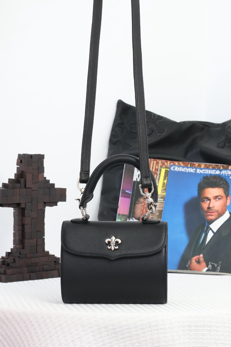 Chrome Hearts Doc Adams Fleur-de-Lis Bag 크롬하츠 닥 아담스 백합 플뢰르 드 리스 백 9