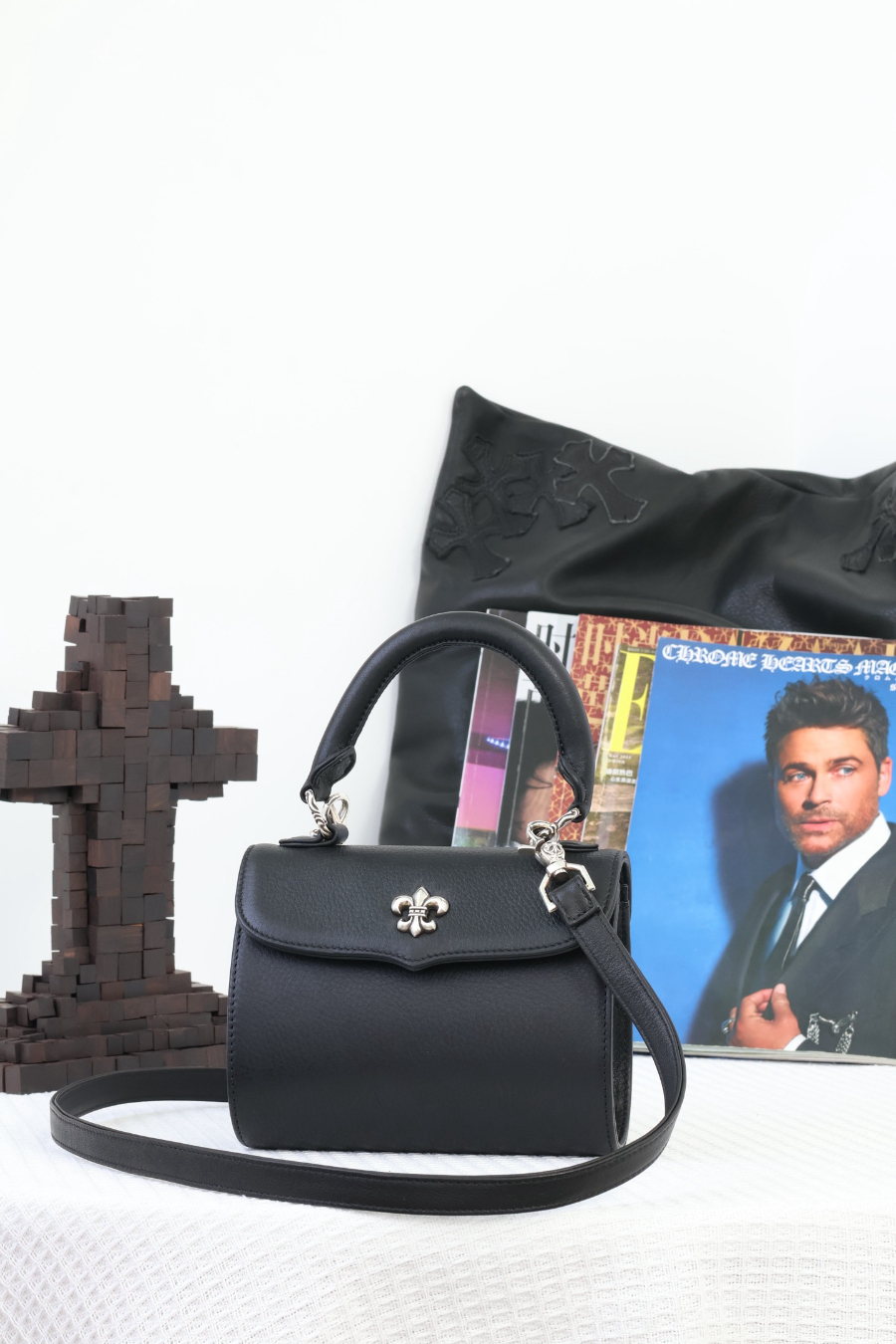 Chrome Hearts Doc Adams Fleur-de-Lis Bag 크롬하츠 닥 아담스 백합 플뢰르 드 리스 백 10