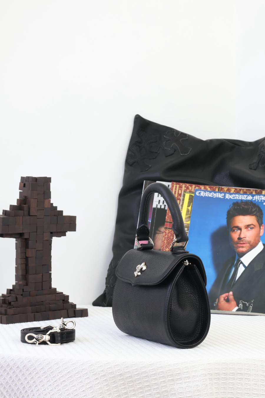 Chrome Hearts Doc Adams Fleur-de-Lis Bag 크롬하츠 닥 아담스 백합 플뢰르 드 리스 백 13