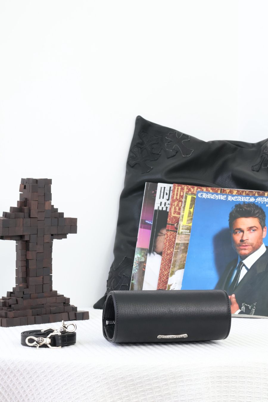 Chrome Hearts Doc Adams Fleur-de-Lis Bag 크롬하츠 닥 아담스 백합 플뢰르 드 리스 백 14