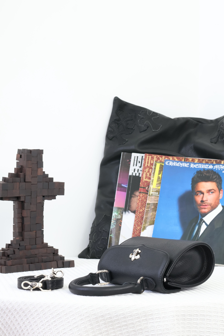 Chrome Hearts Doc Adams Fleur-de-Lis Bag 크롬하츠 닥 아담스 백합 플뢰르 드 리스 백 15