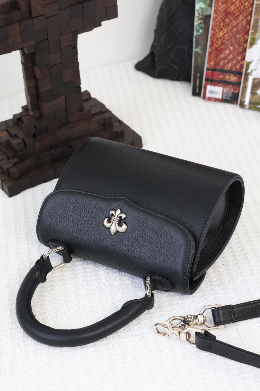 Chrome Hearts Doc Adams Fleur-de-Lis Bag 크롬하츠 닥 아담스 백합 플뢰르 드 리스 백 17