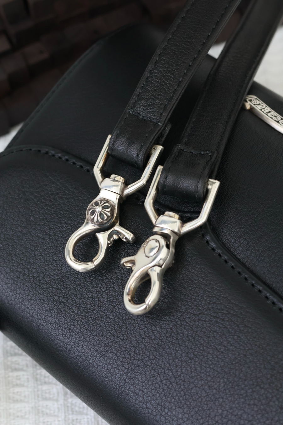 Chrome Hearts Doc Adams Fleur-de-Lis Bag 크롬하츠 닥 아담스 백합 플뢰르 드 리스 백 22