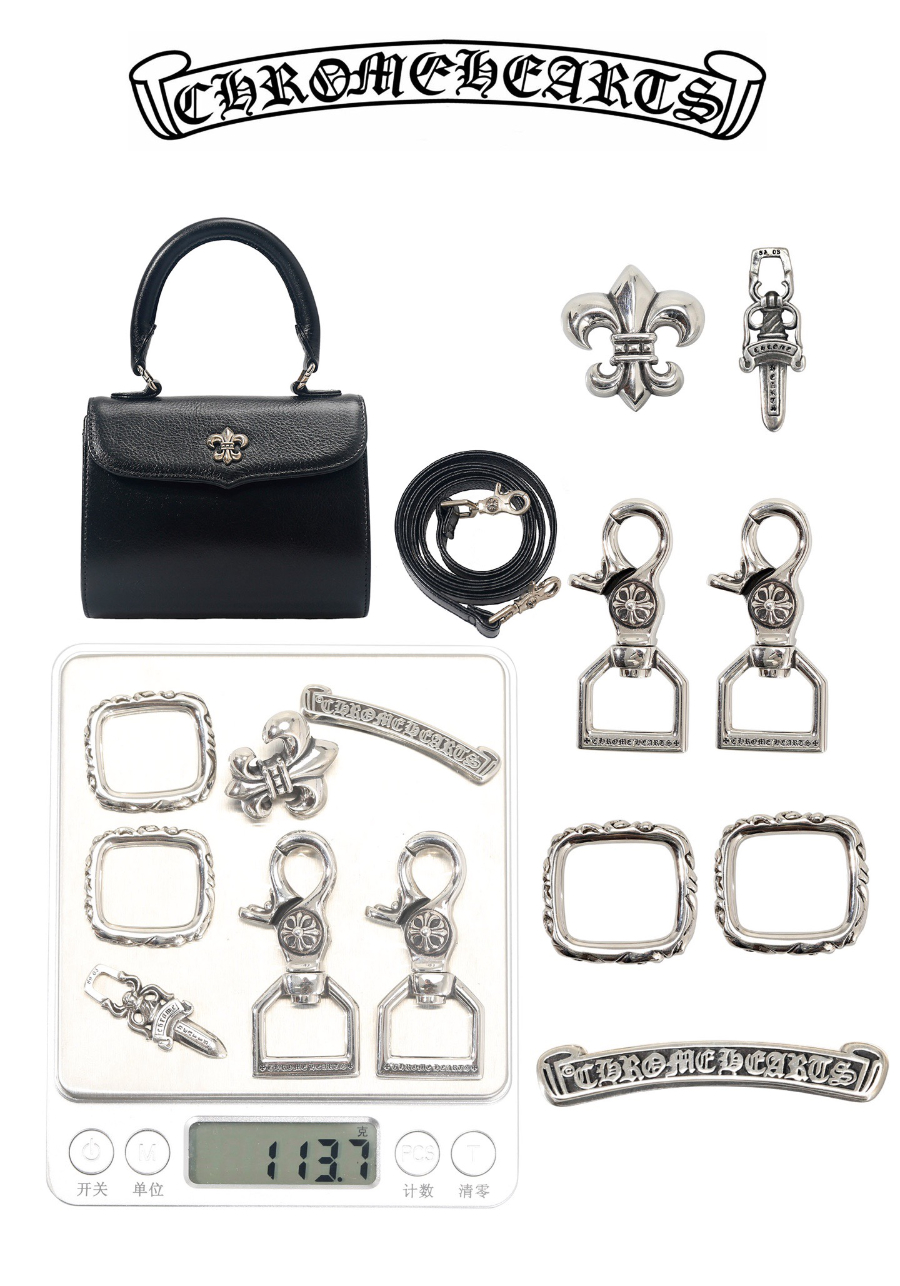 Chrome Hearts Doc Adams Fleur-de-Lis Bag 크롬하츠 닥 아담스 백합 플뢰르 드 리스 백 27