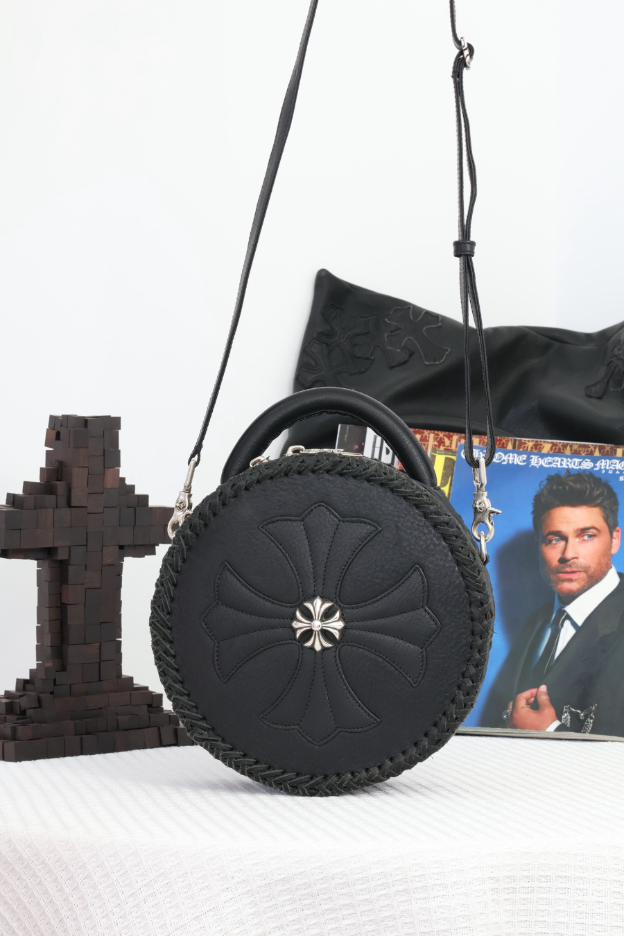 Chrome Hearts Blumoon Baby Round Bag 크롬하츠 블루문 베이비 원형 백 11