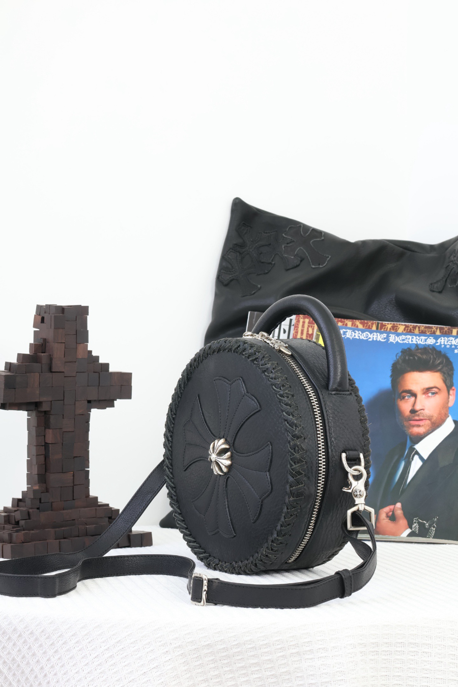 Chrome Hearts Blumoon Baby Round Bag 크롬하츠 블루문 베이비 원형 백 12