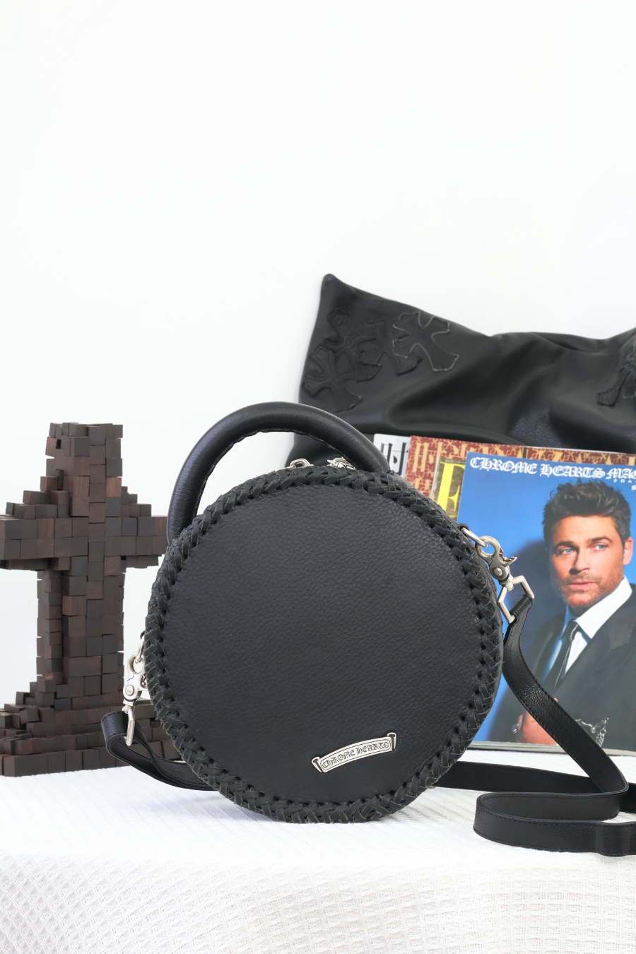 Chrome Hearts Blumoon Baby Round Bag 크롬하츠 블루문 베이비 원형 백 14