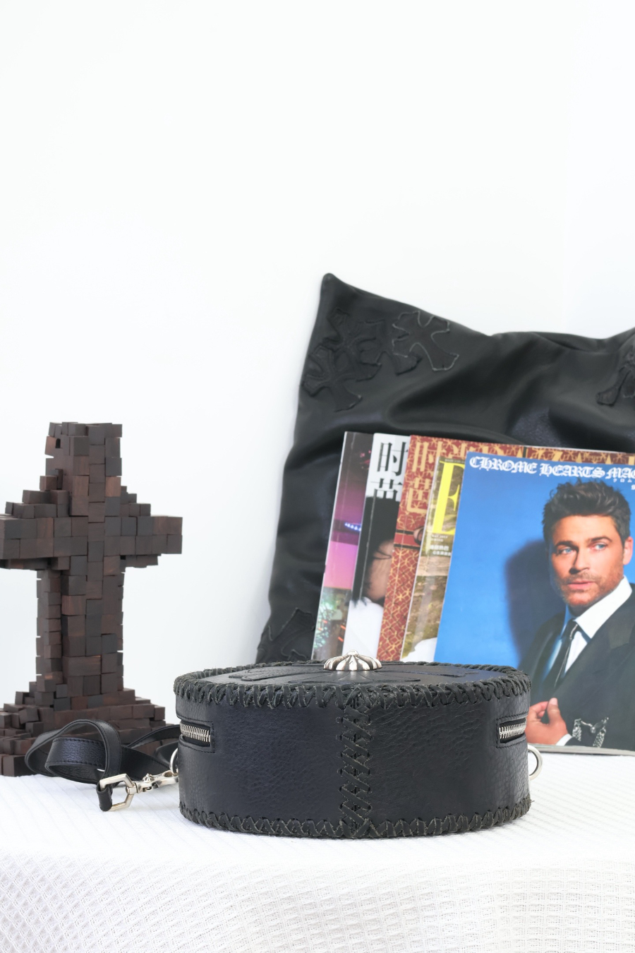 Chrome Hearts Blumoon Baby Round Bag 크롬하츠 블루문 베이비 원형 백 16