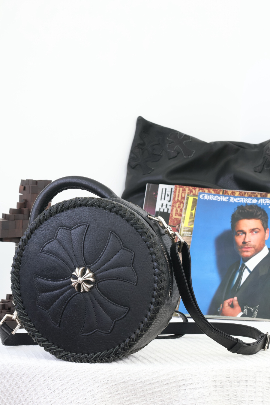 Chrome Hearts Blumoon Baby Round Bag 크롬하츠 블루문 베이비 원형 백 17